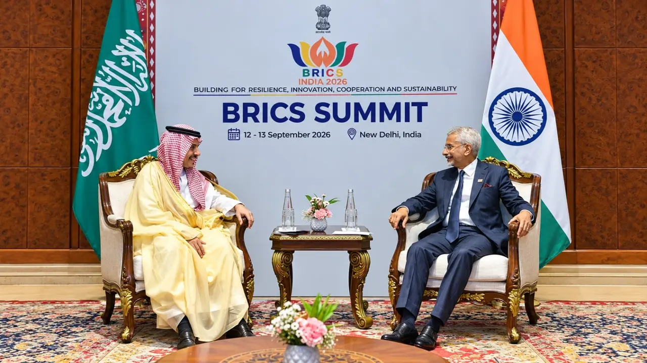 Jaishankar Holds Bilateral Meeting with Saudi Foreign Minister; Discusses Regional, Global Developments Jaishankar Holds Bilateral Meeting with Saudi Foreign Minister; Discusses Regional, Global Developments