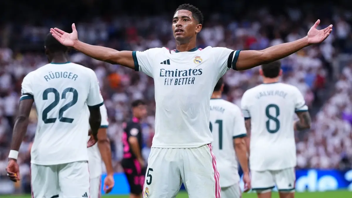 Real Betis vs Real Madrid Live Streaming: When And Where To Watch La Liga In India? Jude Bellingham celebrates his goal