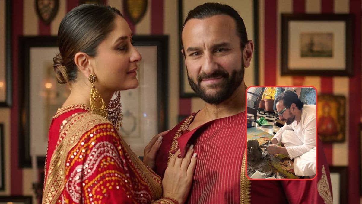 Kareena Kapoor Shares Glimpse Of Adorable Handmade Ganesh Idol By Son Jeh