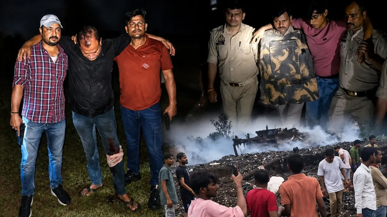 कौशांबी विस्फोट मामले में ताबड़तोड़ एक्शन, मुठभेड़ के बाद गिरफ्तार हुआ पटाखा फैक्ट्री मालिक का बेटा आदिल; पुलिस ने रखा था 25 हजार का ईनाम Kaushambi firecracker factory blast