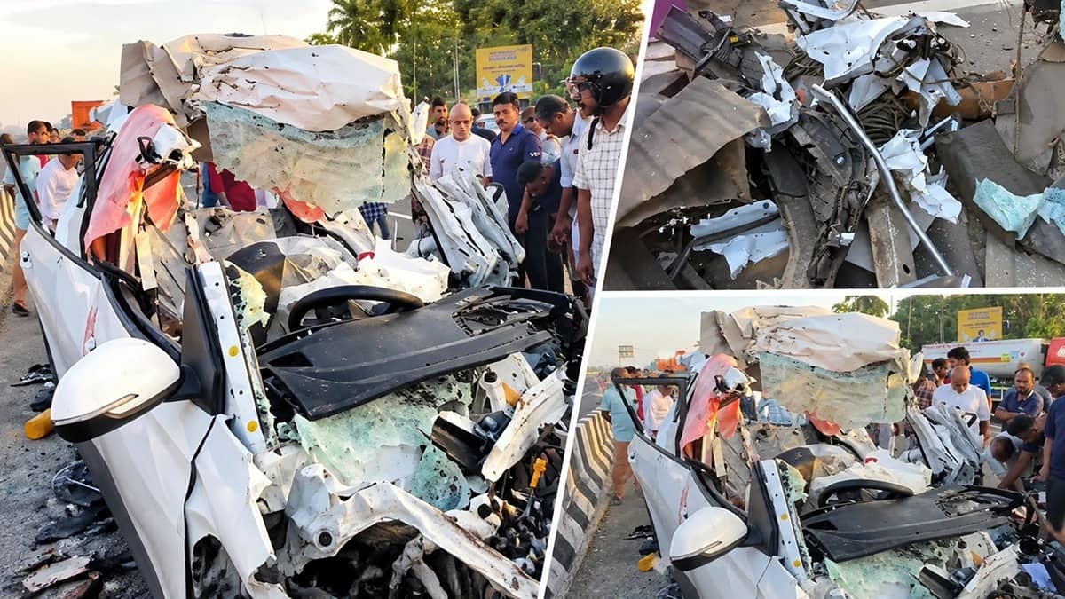 8 Tamil Nadu Engineering Students Killed After Car Rams Parked Lorry In Kerala's Thrissur
