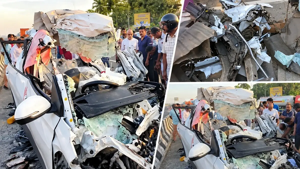 8 Tamil Nadu Engineering Students Killed After Car Rams Parked Lorry In Kerala's Thrissur 8 Tamil Nadu Engineering Students Killed After Car Rams Parked Lorry In Kerala's Thrissur