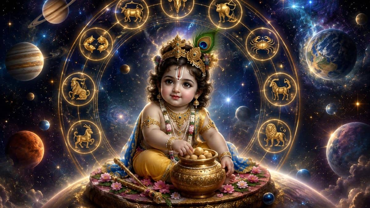 Krishna Janmashtami 2026: कृष्ण जन्माष्टमी पर बन रहा है द्वापर युग जैसा दुर्लभ संयोग, इन 4 राशियों के शुरू होंगे अच्छे दिन; जीवन में आएगी सुख-समृद्धि