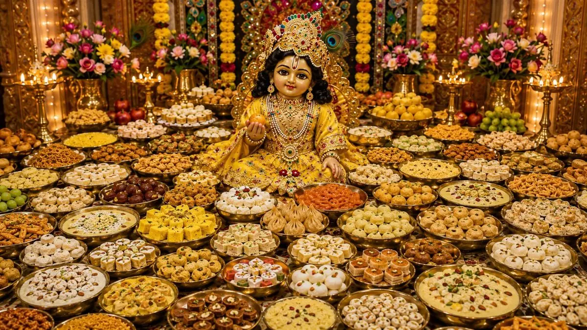 Laddu Gopal Bhog 2026: जन्माष्टमी के दिन लड्डू गोपाल को भूलकर भी न लगाएं इन चीजों का भोग, वरना अधूरा रहेगा व्रत Laddu Gopal Bhog 2026: जन्माष्टमी के दिन लड्डू गोपाल को भूलकर भी न लगाएं इन चीजों का भोग, वरना अधूरा रहेगा व्रत