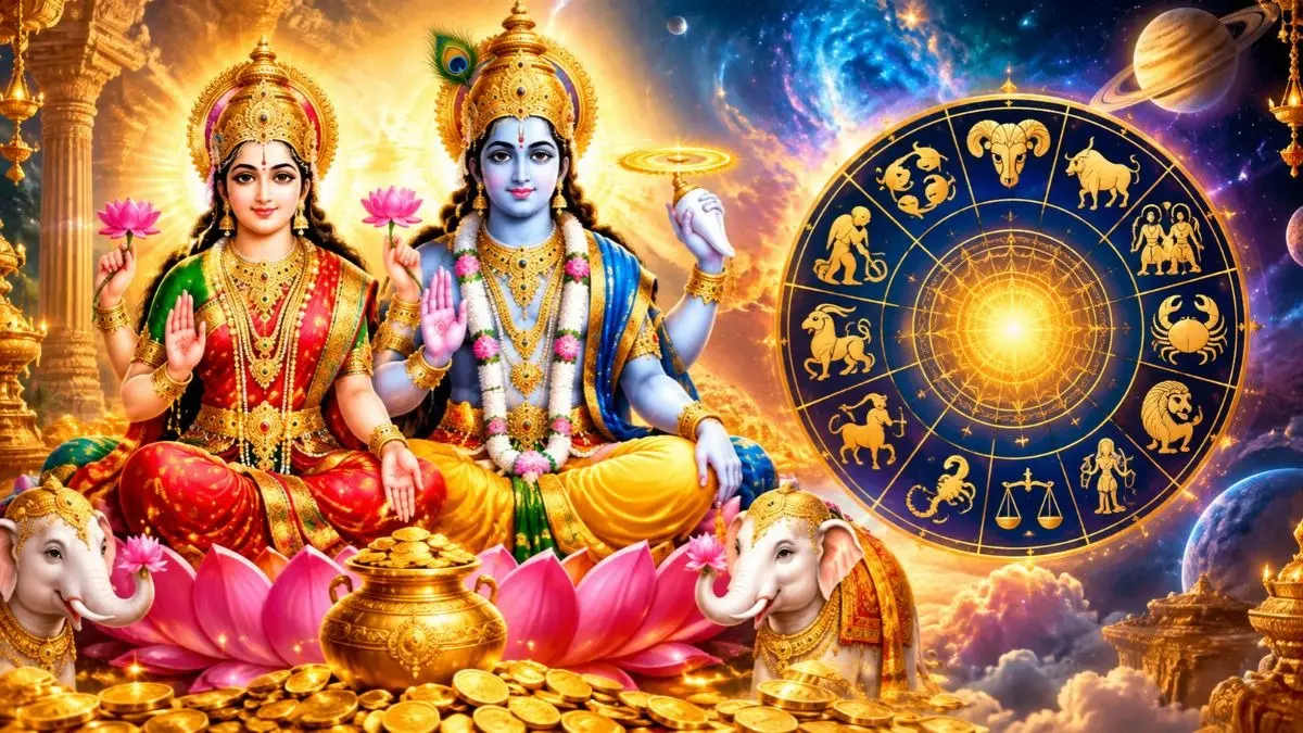 Lakshmi Narayan Rajyog: अक्टूबर में बनने जा रहा लक्ष्मी-नारायण राजयोग, कर्क समेत इन 6 राशियों के आएंगे अच्छे दिन; बिजनेस में हो सकती है बड़ी डील Lakshmi Narayan Rajyog 2026: अक्टूबर महीने में बनने जा रहा है लक्ष्मी-नारायण राजयोग, कर्क राशि समेत इन 6 राशियों के शुरू होंगे अच्छे दिन; बिजनेस में मिलेगी बड़ी डील