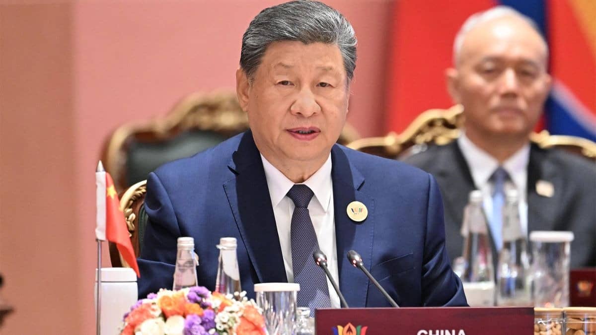 Logic of might makes right does not hold Chinese President Xi aims at West