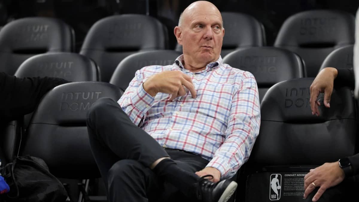 Los Angeles Clippers owner Steve Ballmer