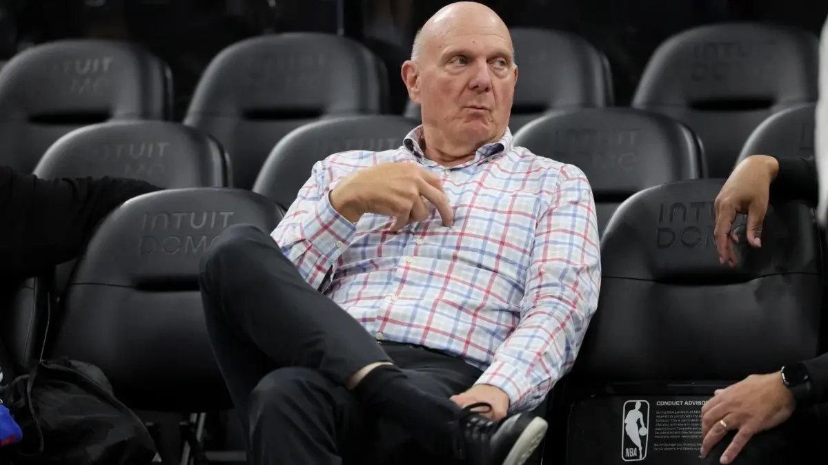 NBA Hits LA Clippers With $30 Million Fine, Suspends Owner Steve Ballmer For Salary Cap Violation Los Angeles Clippers owner Steve Ballmer