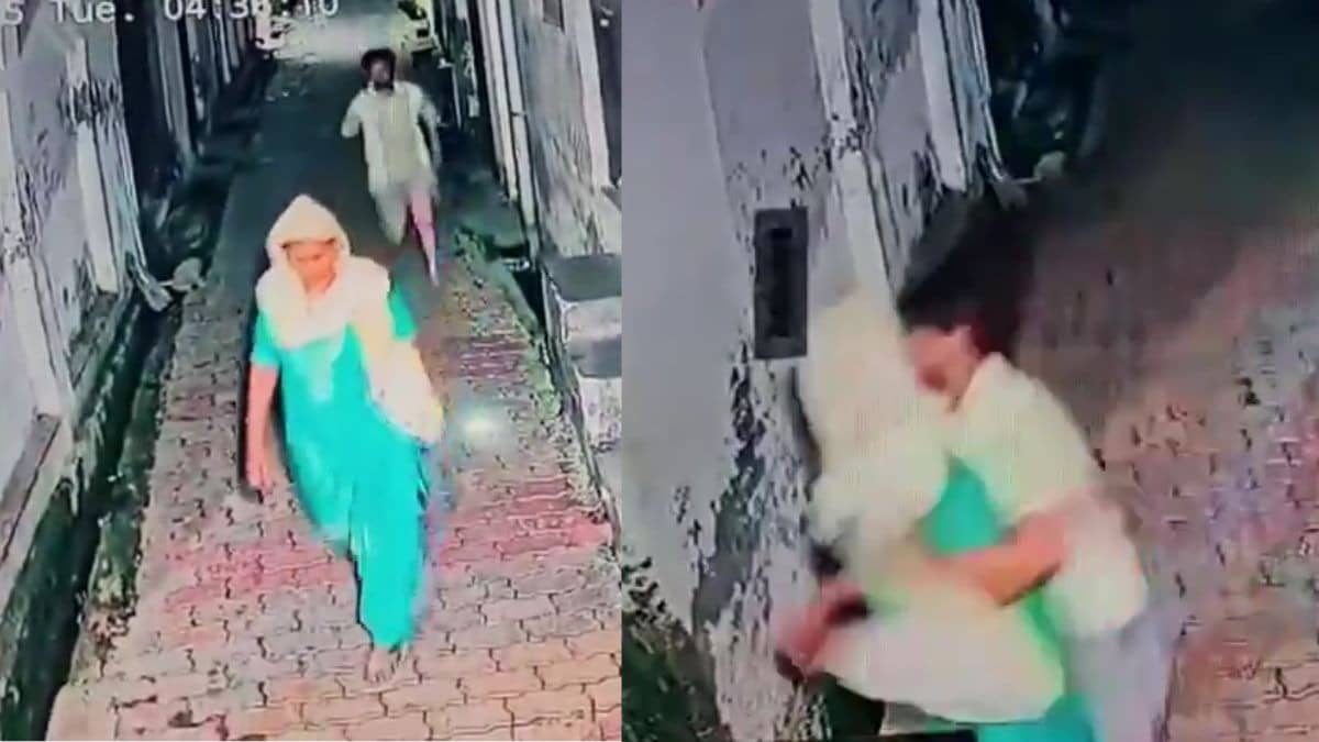मॉर्निंग वॉक पर निकली महिला को शख्स ने पीछे से दबोचा, सीसीटीवी में कैद हुई घटना; पुलिस ने दर्ज की FIR