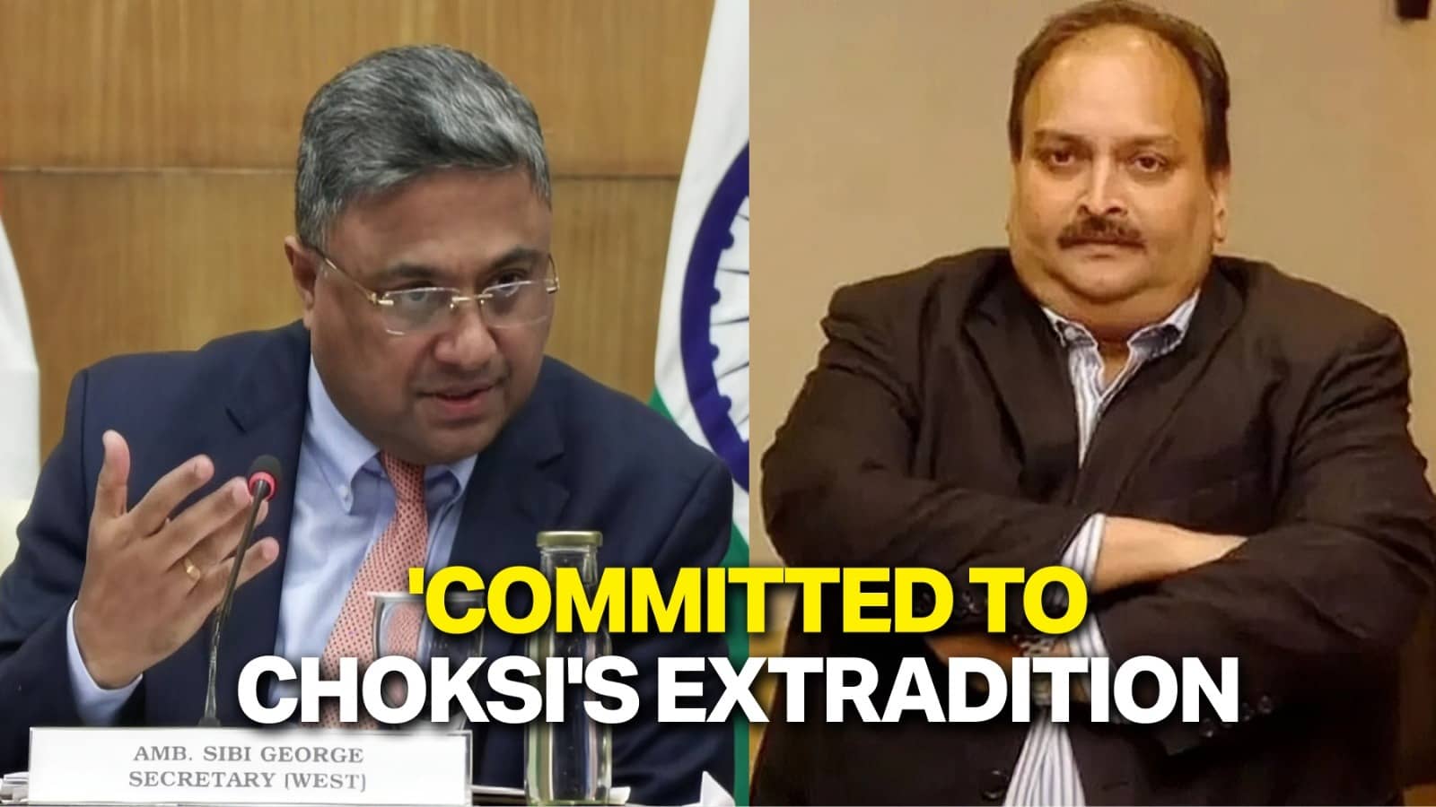 'Mehul Choksi Lodged in Belgium Jail, Indian Govt Committed to Extradition of Fugitives': MEA 