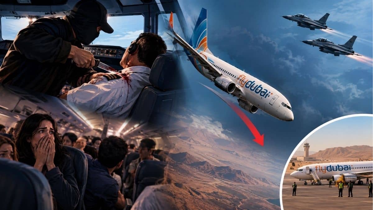 Mid-Air Mayhem: Pilot 'Stabbed' On Flydubai Flight, Plane Dives 17,000 Feet; Jets Scrambled