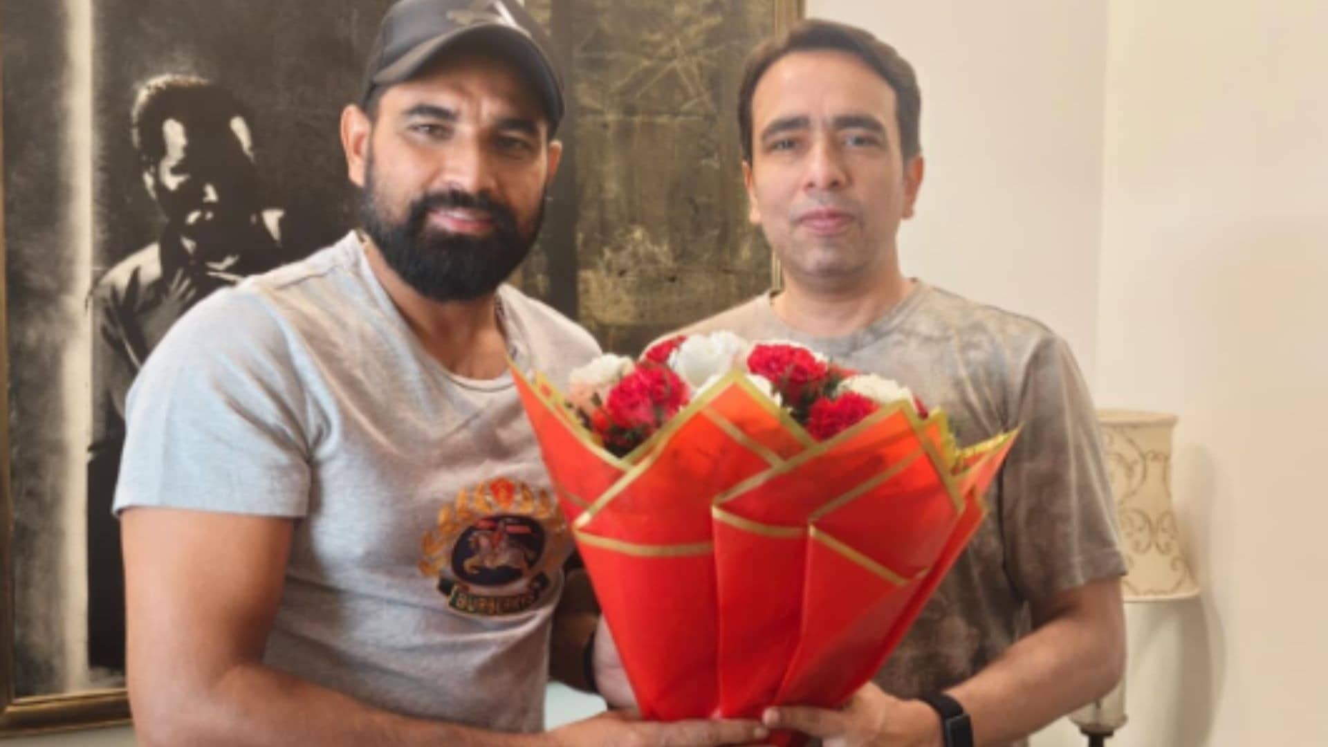 क्रिकेटर मोहम्मद शमी ने की जयंत चौधरी से मुलाकात, सियासी हलचल तेज
