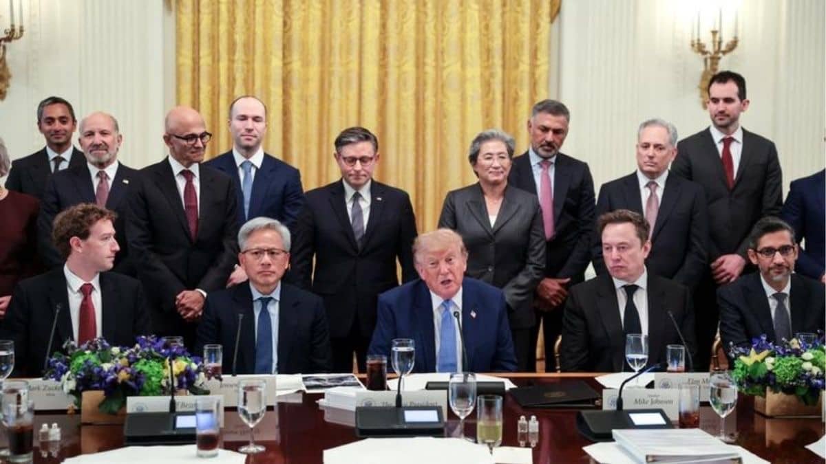 ‘Morally Binding’ But Voluntary: Trump, Tech Giants Sign AI Accord Built Around Self-Policing And Four-Layer Safety Checks
