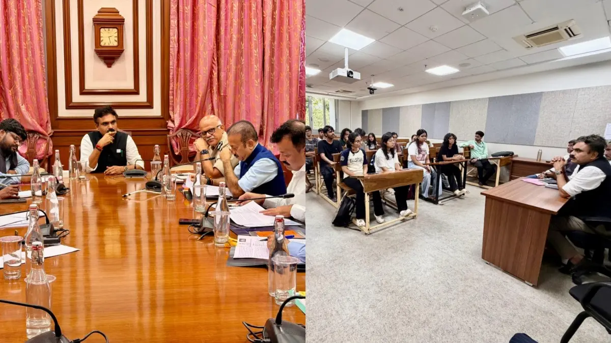 National Commission for Scheduled Castes Chairman Conducts Spot Inquiry at IIT Bombay Over Student Sahil Wakode's Death National Commission for Scheduled Castes Chairman Conducts Spot Inquiry at IIT Bombay Over Student Sahil Wakode's Death