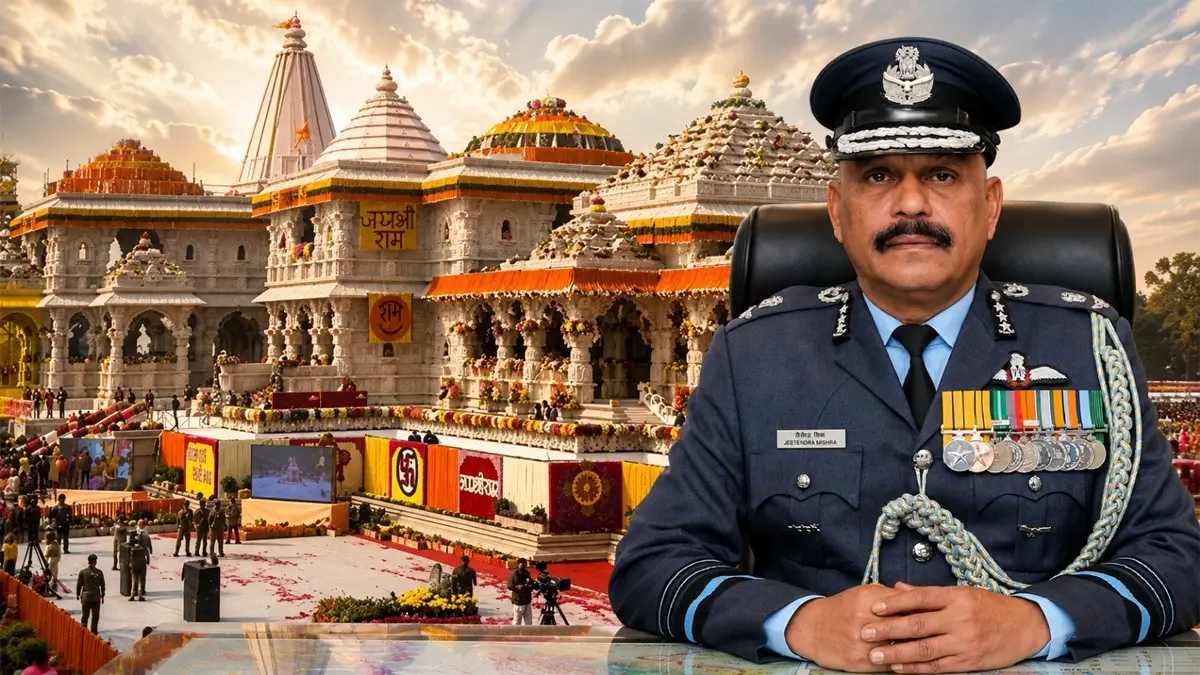 Operation Sindoor Hero Air Marshal (Retd) Jeetendra Mishra Appointed as the First CEO of Ayodhya Ram Mandir Operation Sindoor Hero Air Marshal (Retd) Jeetendra Mishra Appointed as CEO of Ayodhya Ram Mandir