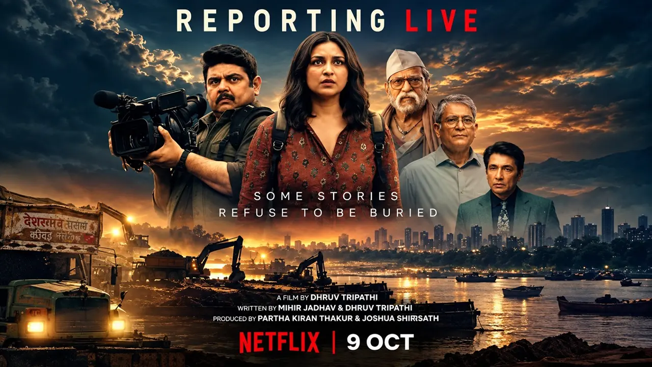 Parineeti Chopra's Netflix Film 'Reporting Live' to Be Released on October 9 Parineeti Chopra's Netflix Film 'Reporting Live' to Be Released on October 9