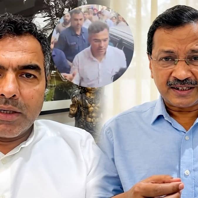 Parvesh Verma hits back at Arvind Kejriwal warns against obstruction of Delhi govt work slapping-incident-video