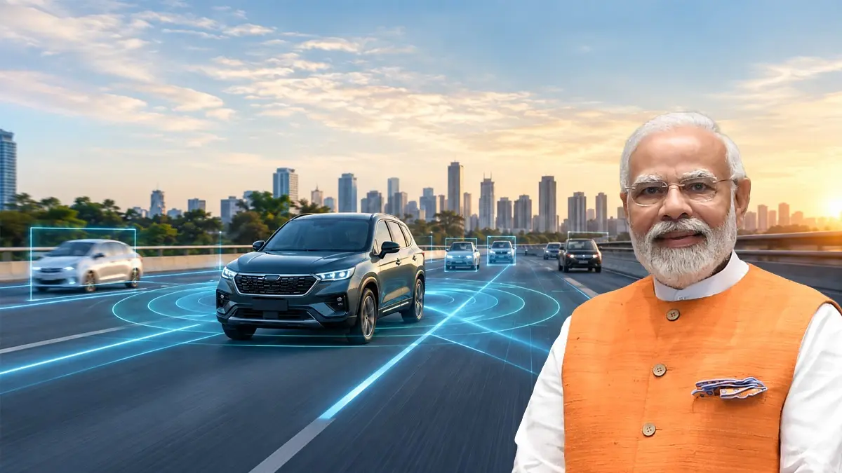 PM मोदी की योजनाओं ने देश में ADAS टेक्नोलॉजी का खेल बदला, सेंसर्स का भारत में ही डिजाइन, टेस्ट और निर्माण हुआ संभव PM Modi ADAS