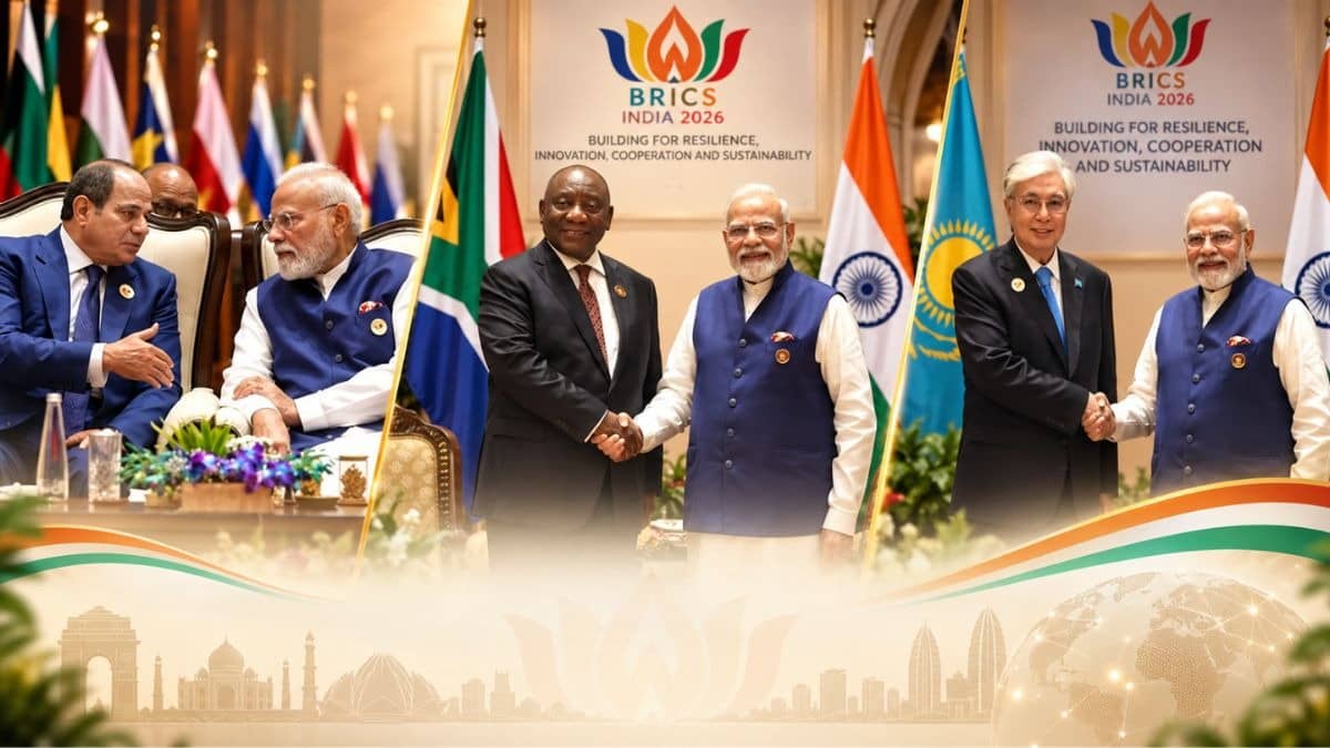 PM Modi BRICS Summit Held bilateral talks with 15 world leaders