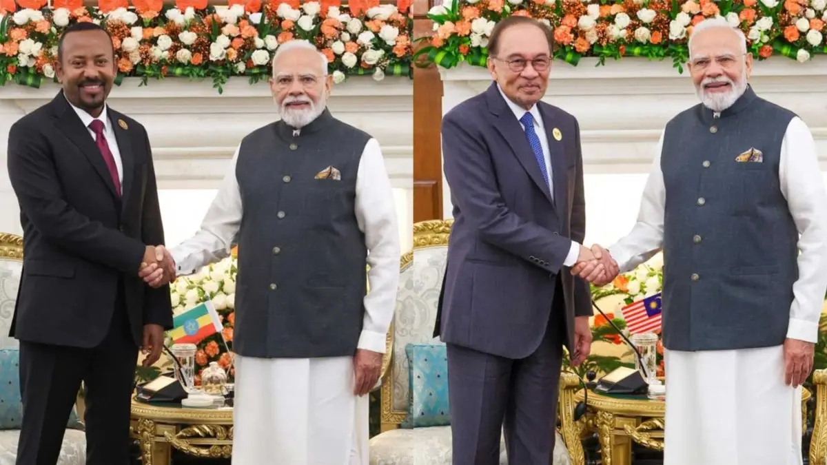 PM Modi Discusses Trade, Defence, Semiconductors with Malaysian Counterpart; Security Partnership with Ethiopian PM PM Modi Discusses Trade, Defence, Semiconductors with Malaysian Counterpart; Security Partnership with Ethiopian PM