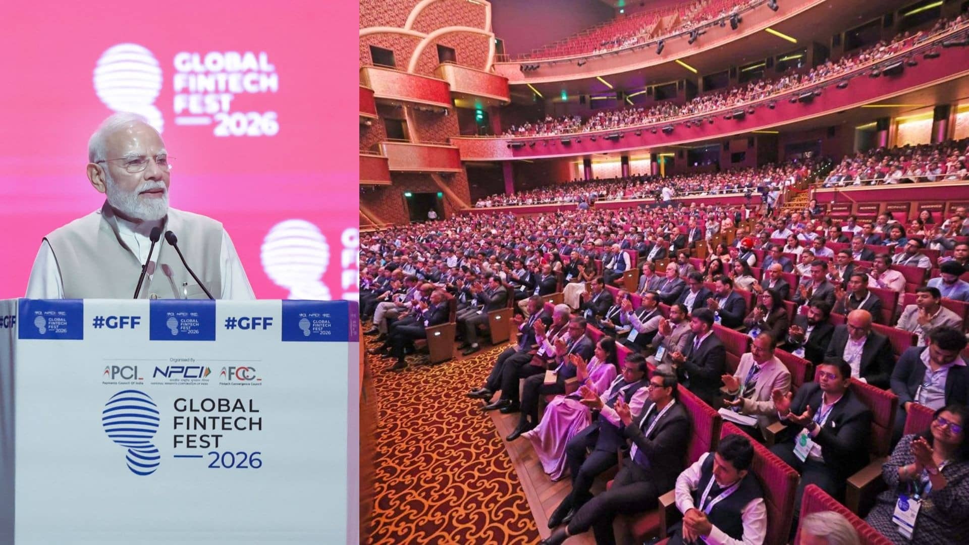 PM Modi inaugurates Global Fintech Fest 2026 in Mumbai says India’s Reliability Grew Stronger in Times of Crisis