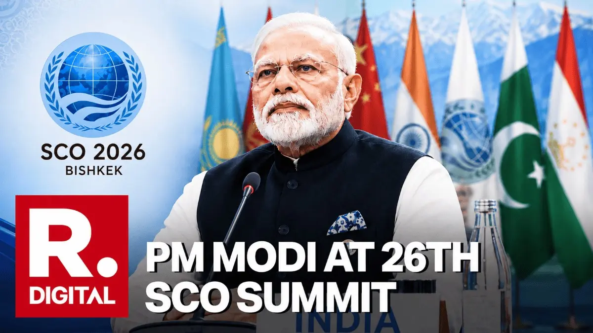 PM Modi Set to Address 26th SCO Summit at Bishkek’s Yrys Ordo Congress Hall, Highlight India’s Priorities PM Modi Set to Address 26th SCO Summit at Bishkek’s Yrys Ordo Congress Hall, Highlight India’s Priorities