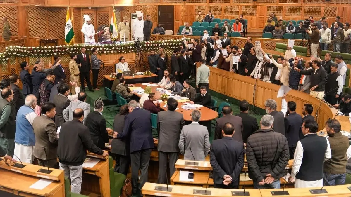 J&K Assembly Passes Resolution Calling on Union Government to Exempt Experienced Teachers from Retrospective TET Rule Political Firestorm in J&K Assembly as Over 4,200 Book Withdrawals Spark Questions on Autonomy, Accountability & Rights