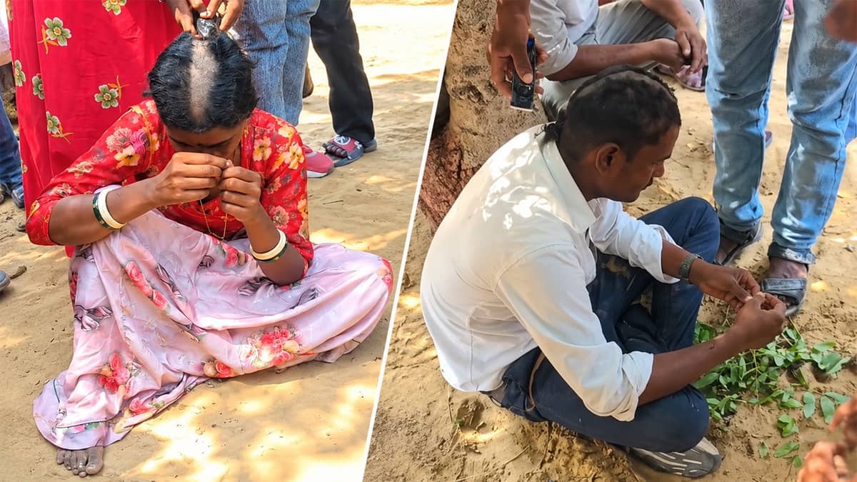 VIDEO VIRAL: राजस्थान के जोधपुर में प्यार करने वालों को मिली तालिबानी सजा, प्रेमी-प्रेमिका को अपमानित कर सार्वजनिक रूप से किया मुंडन