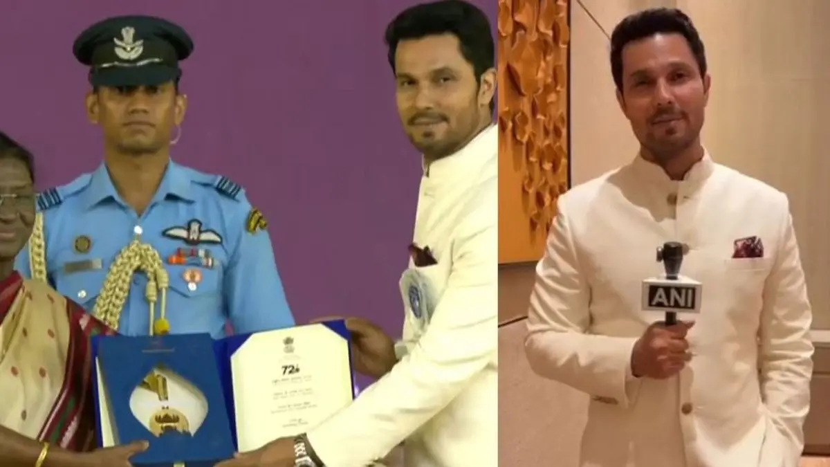 Randeep Hooda Celebrates His First National Film Award, Calls It 'Good Pat On The Back' Randeep Hooda Wins National Award