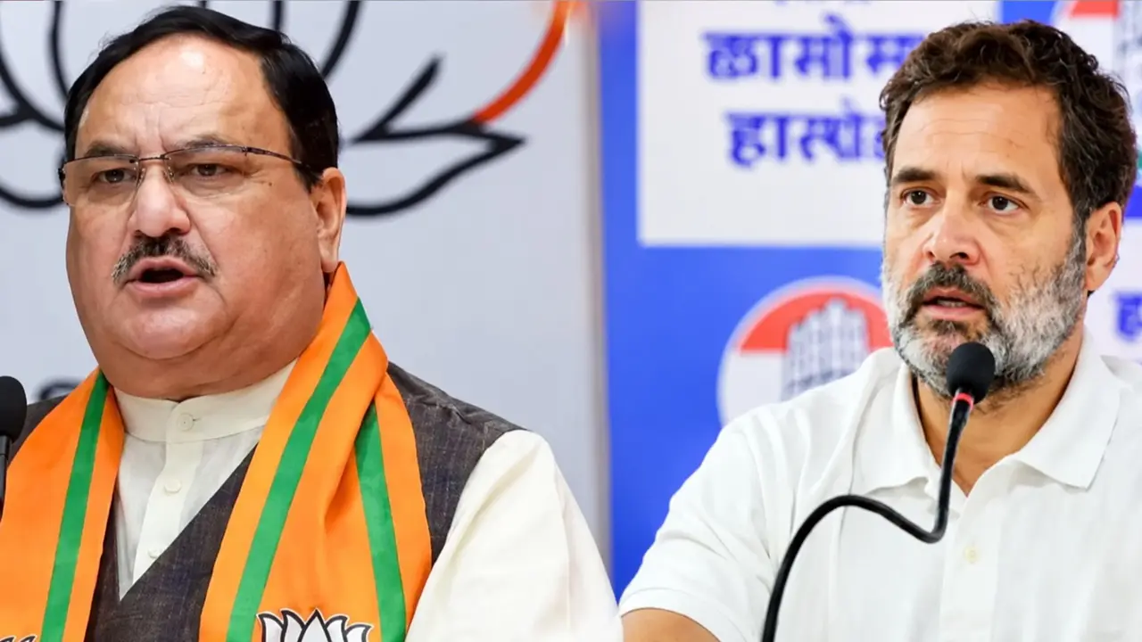 'Repeating a Lie Doesn't Make It Truth': JP Nadda Attacks Rahul Gandhi Over Allegations Against ECI 'Repeating a Lie Doesn't Make It Truth': JP Nadda Attacks Rahul Gandhi Over Allegations Against ECI