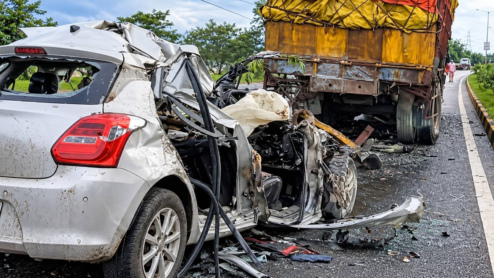 Road Accident in Jamshedpur