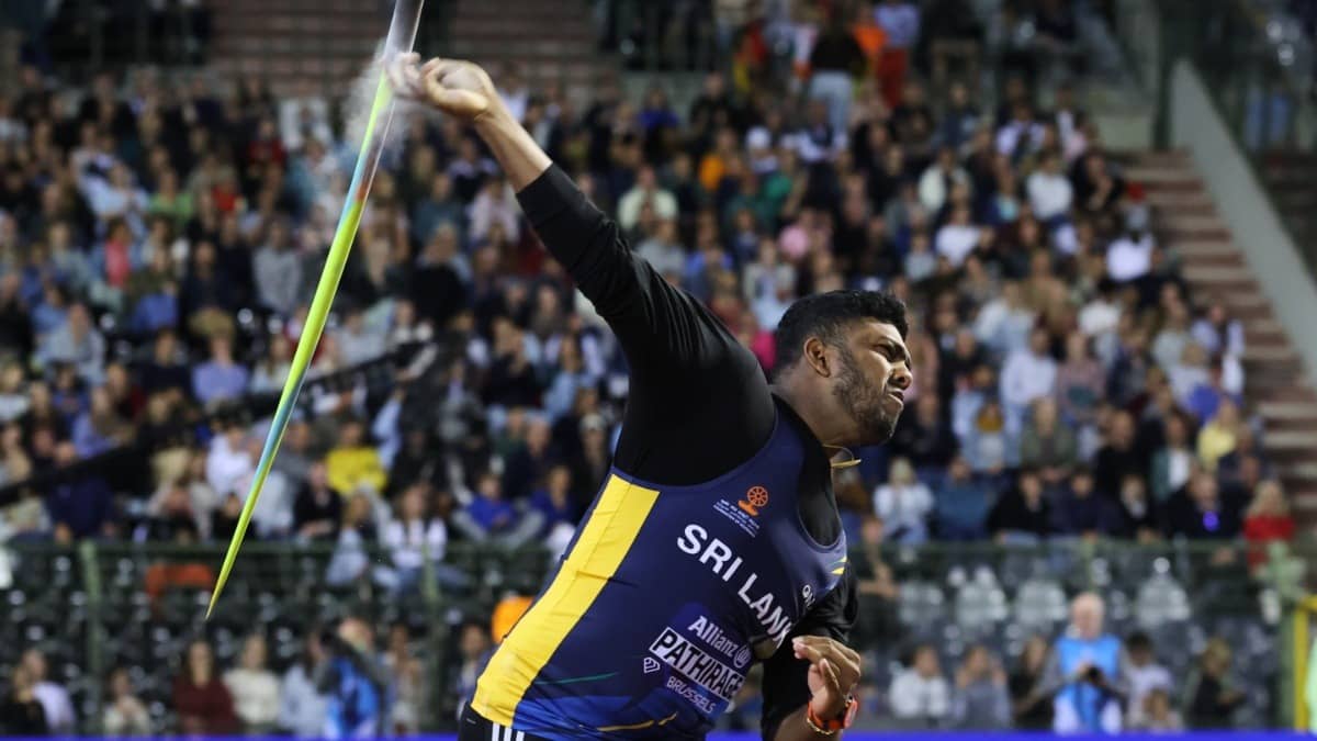 Sri Lanka's Rumesh Tharanga Wins Historic Diamond League Javelin Title