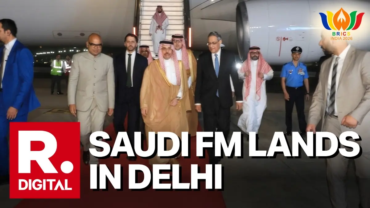 Saudi Foreign Minister Arrives in New Delhi for BRICS Summit 2026 Saudi Foreign Minister Arrives in New Delhi for BRICS Summit 2026
