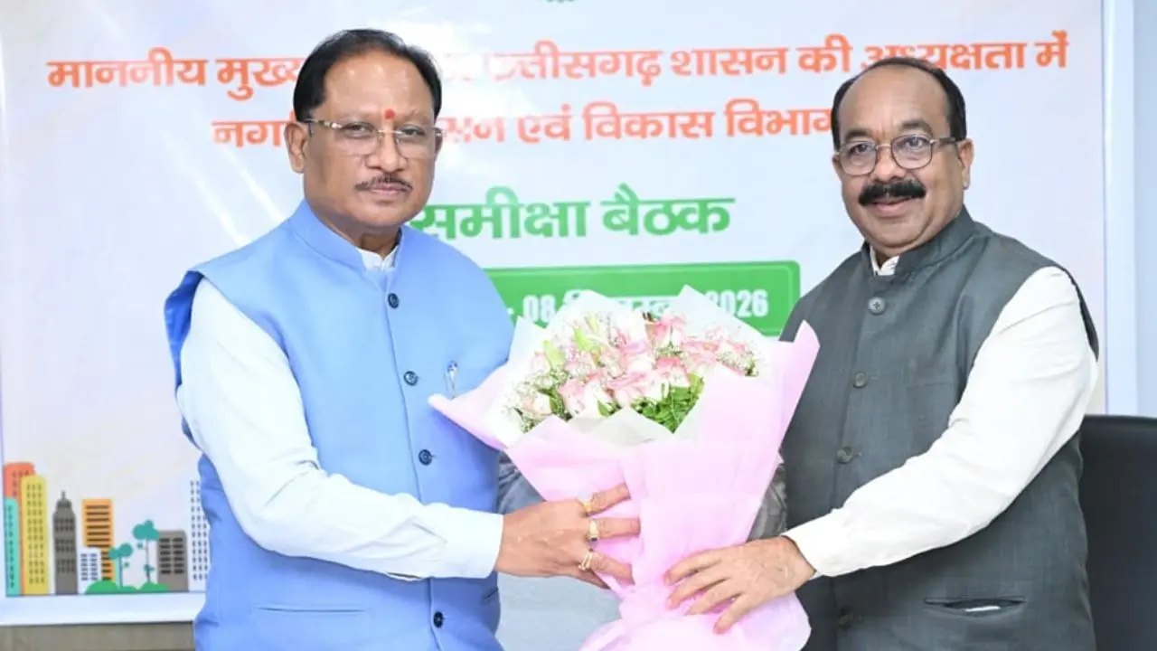 शहरों में नागरिक सुविधाओं और विकास कार्यों में लाएं तेजी: मुख्यमंत्री विष्णु देव साय शहरों में नागरिक सुविधाओं और विकास कार्यों में तेजी लाने के CM साय ने दिए निर्देश