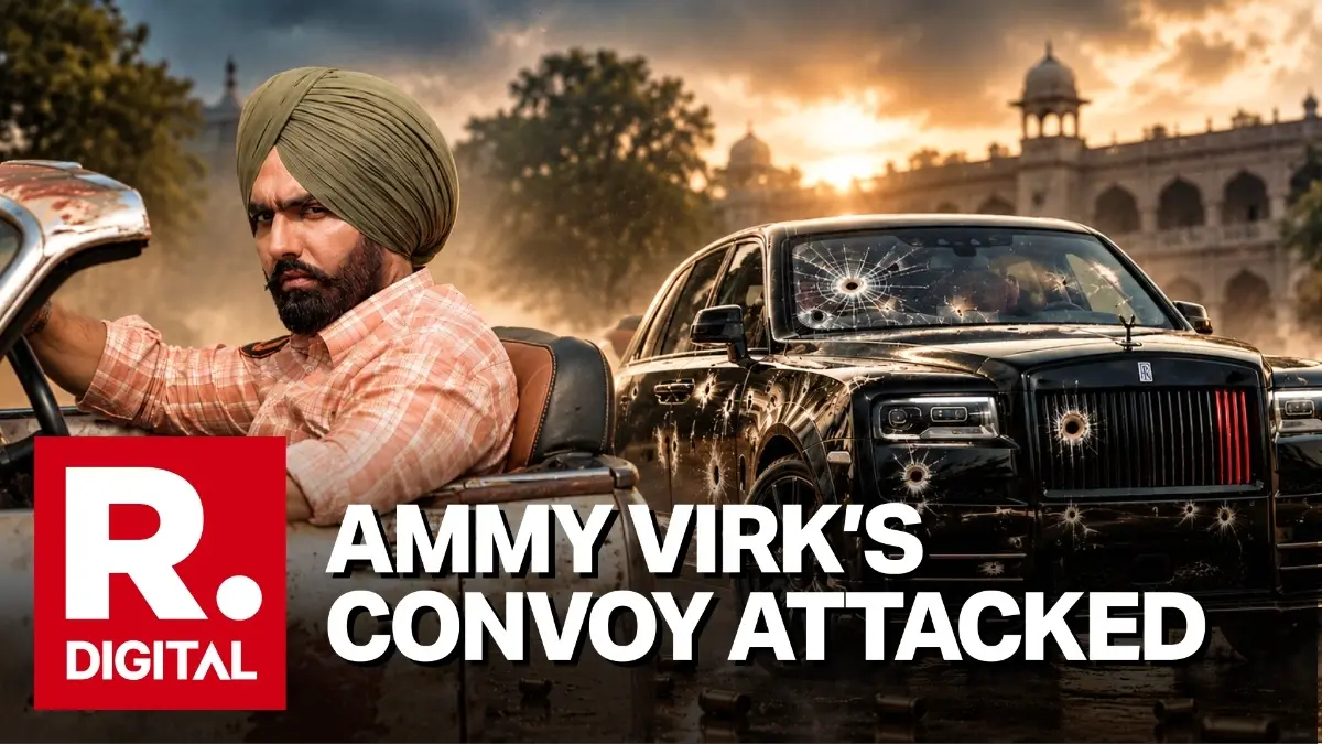 Punjabi Singer Ammy Virk’s Vehicle Targeted in Canada Shooting After Concert; SUV Found Torched Nearby Shots Fired at Punjabi Singer Ammy Virk’s Convoy After Canada Concert