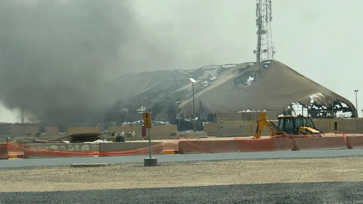 Shredded Tents, Destroyed Jet: Images Reveal Hidden Scale of Iranian Strikes on US Gulf Bases Shredded Tents, Destroyed Jet: Images Reveal Damage at US Gulf Bases