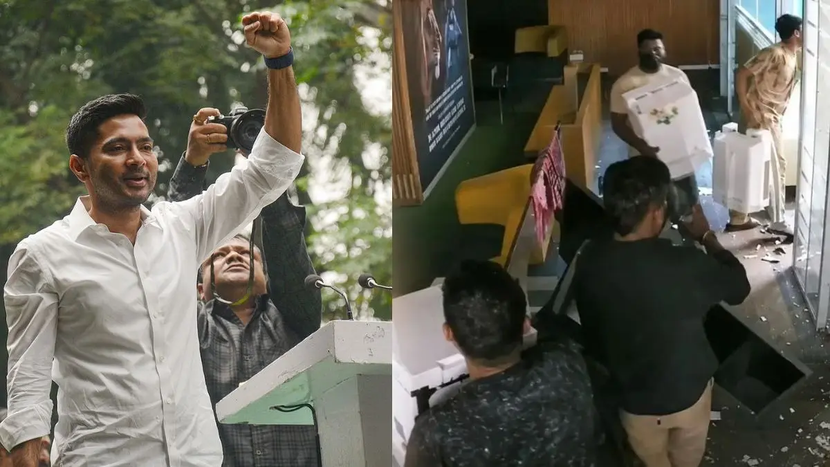 TMC सांसद अभिषेक बनर्जी के दफ्तर में तोड़फोड़ पर बड़ा एक्शन, बंगाल पुलिस ने 6 लोगों को किया गिरफ्तार, महुआ मोइत्रा कार्रवाई से नाखुश Six arrested over alleged vandalism at Abhishek Banerjee office