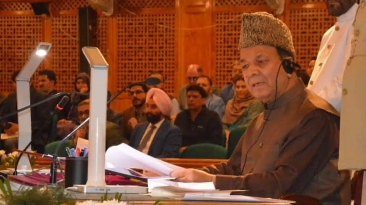 Speaker Rather Hits Back, Defends Short J&K Autumn Session Amid Fierce Opposition Criticism Speaker Rather Hits Back, Defends Short J&K Autumn Session Amid Fierce Opposition Criticism