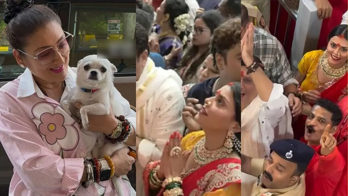 Sunita Ahuja Reacts To Govinda's Visit To Lalbaugcha Raja With Rumoured Girlfriend Komal Rani, Says 'Dhokebaaz Hote...' Sunita Ahuja Reacts To Govinda's Visit To Lalbaugcha Raja Rumoured Girlfriend Komal Rani,