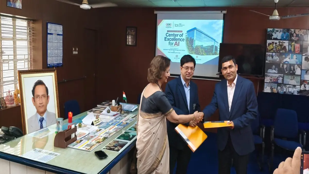 TCS, IEM Kolkata Join Hands to Set Up AI Centre of Excellence TCS, IEM Kolkata Join Hands to Set Up AI Centre of Excellence
