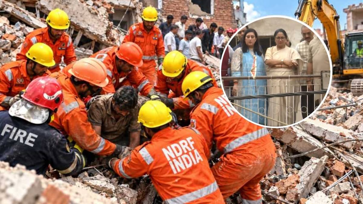 Three Dead, 11 Rescued, Several Feared Trapped, CM Vows Strict Action: What We Know About Delhi Satya Niketan Building Collapse 