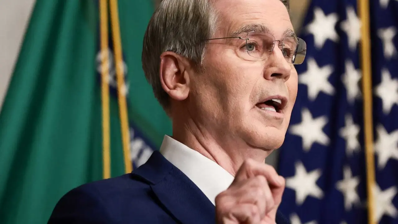 Treasury Secy Bessent Says EU 'Officially' Joins US-Led 'Operation Economic Outcast' Against Iran Treasury Secy Bessent Says EU 'Officially' Joins US-Led 'Operation Economic Outcast' Against Iran
