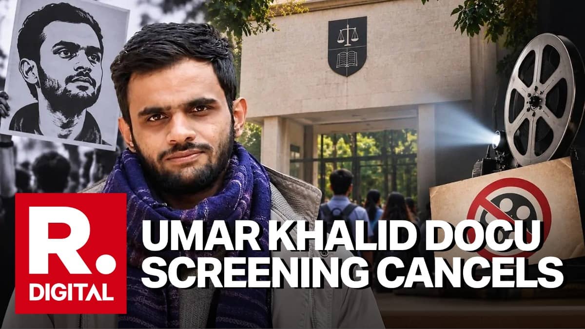 Umar Khalid Documentary Screening Cancelled At IIIT-Hyderabad