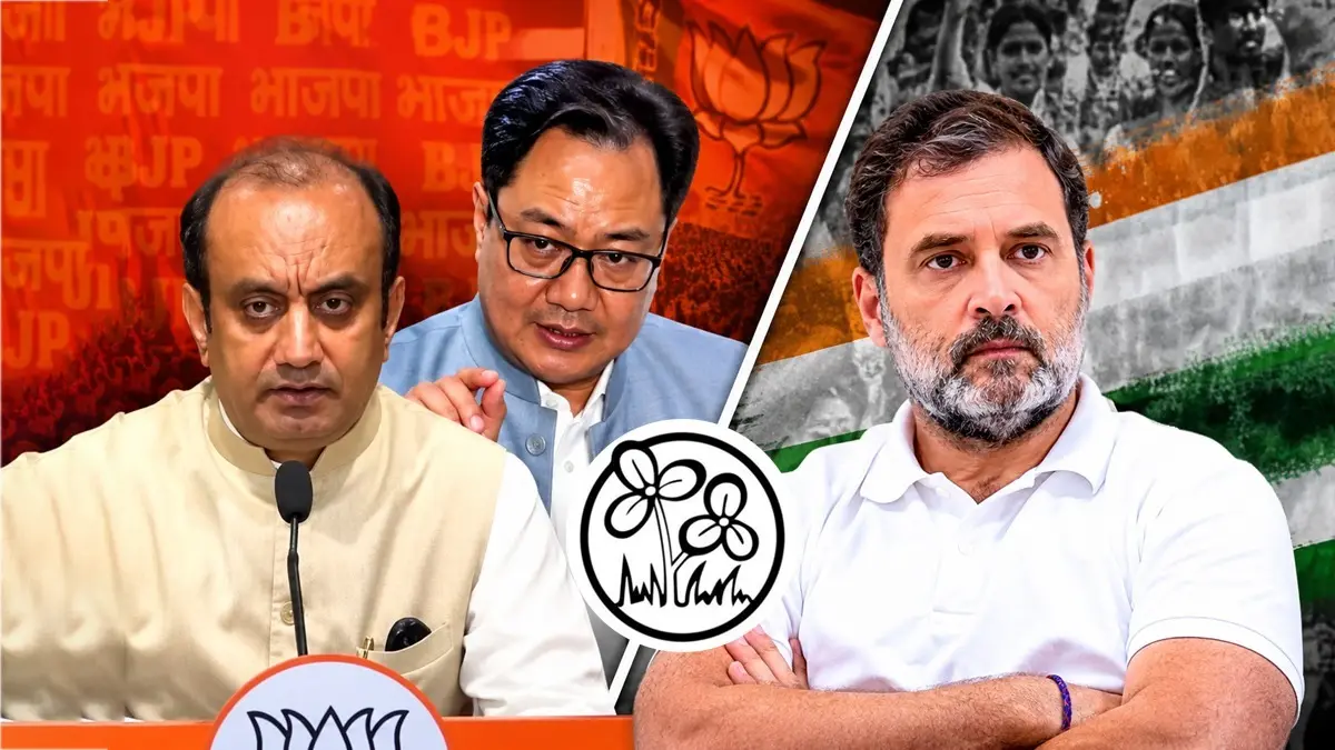 ‘We Don't Play Dirty Like the Congress’: BJP Hits Back at Rahul Gandhi's 'BJP Breaks Parties' Claim ‘We Don't Play Dirty Like the Congress’: BJP Hits Back at Rahul Gandhi's 'BJP Breaks Parties' Claim