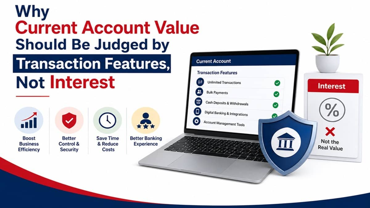 Why Current Account Value Should Be Judged by Transaction Features, Not Interest