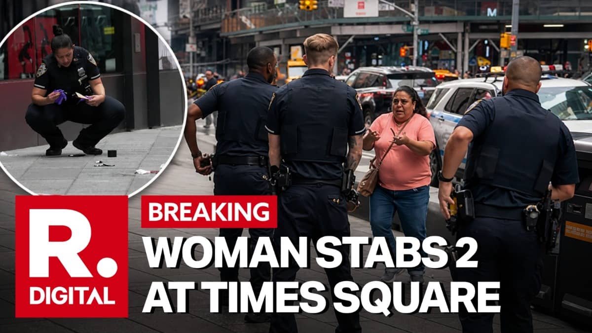 Woman Randomly Stabs 2 In New York's Times Square, Kills Woman, Injures Man, Fatally Shot By Police