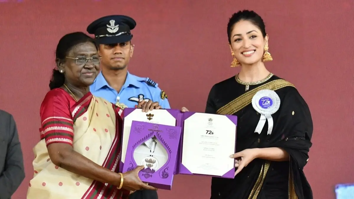 72nd National Film Awards: Yami Gautam Honoured With Best Actress For Article 370 Yami Gautam