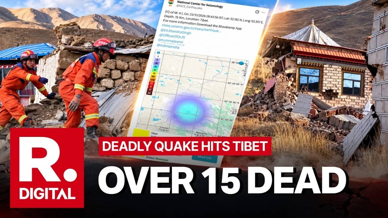 7 earthquake hit China