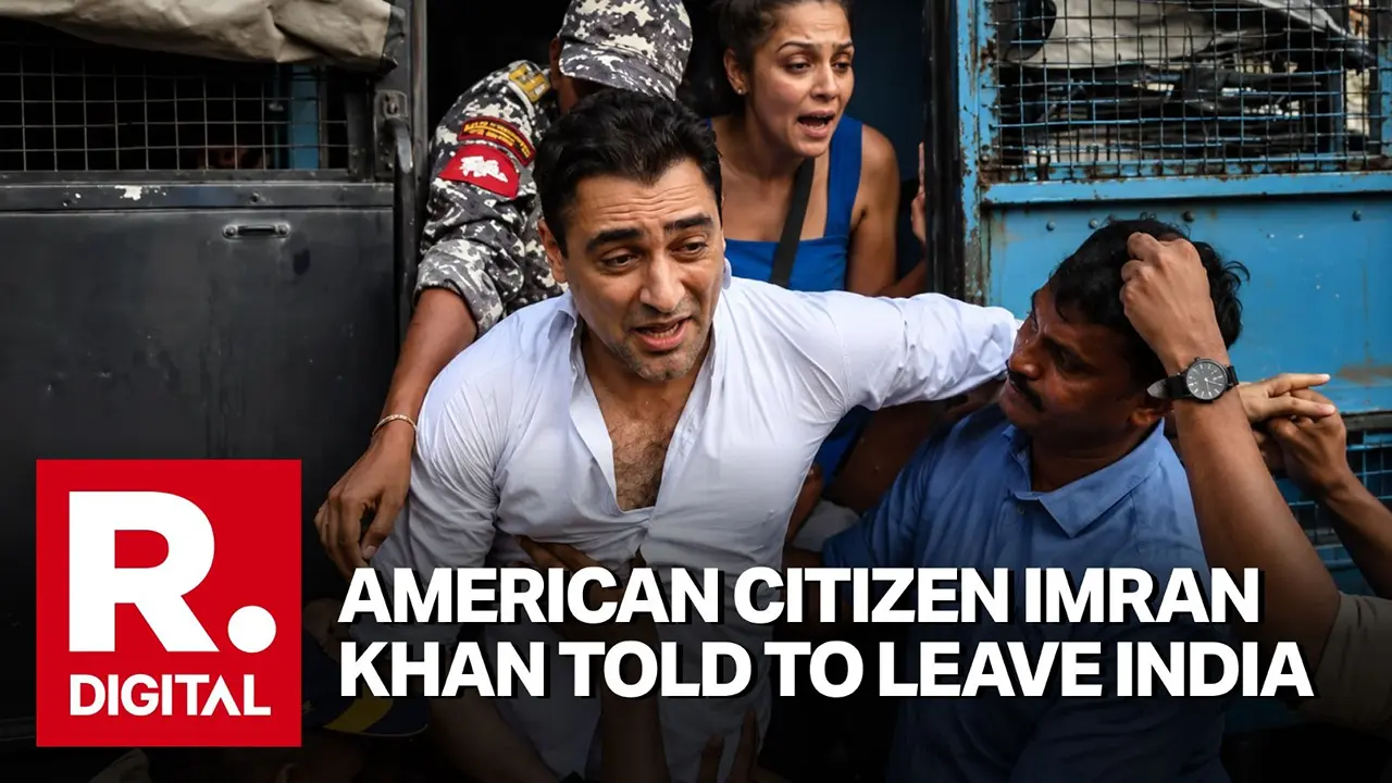Mumbai Police Issues ‘Leave India’ Notice to Bollywood Actor Imran Khan Over Anti-CEC Protest Actor Imran Khan Gets 'Leave India' Notice Over Anti-CEC Protest