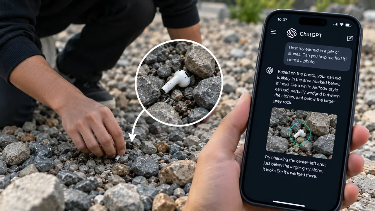 AI to the Rescue? Man Uses ChatGPT’s Computer Vision to Find Lost Earbuds in Minutes AI to the Rescue? Man Uses ChatGPT’s Computer Vision to Find Lost Earbuds in Minutes